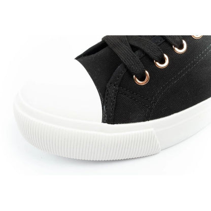 Lee Cooper women's sports shoes fabric sneakers stylish black