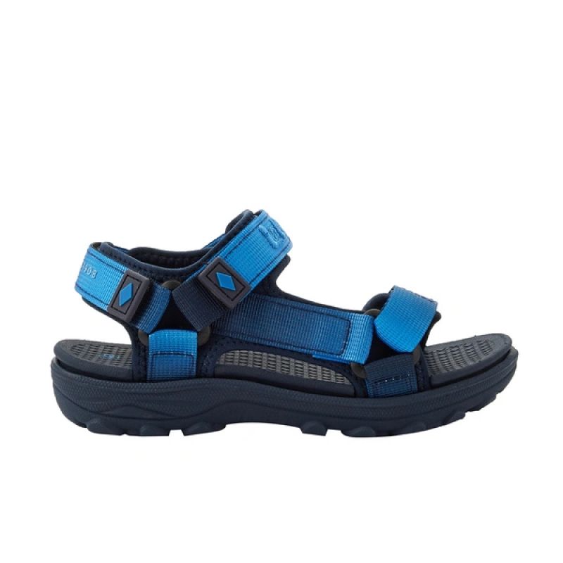 Lee Cooper children's shoes boys velcro sandals for summer beach blue