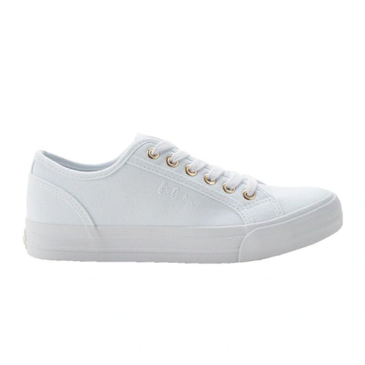 Lee Cooper women's sports shoes fabric sneakers stylish white