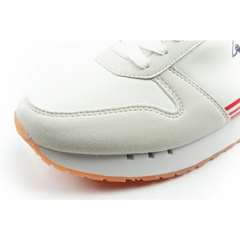 US Polo Assn sports shoes sneakers men's fashionable comfortable white