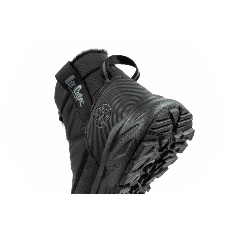 Lee Cooper women's winter hiking shoes, insulated, black