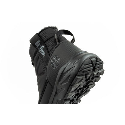 Lee Cooper women's winter hiking shoes, insulated, black