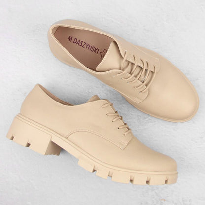 M.Daszyński W SAN33C beige shoes
