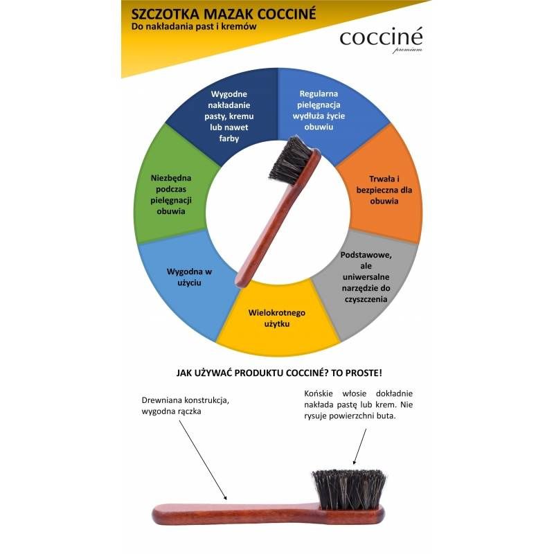 Shoe brush marker Coccine small DA0248
