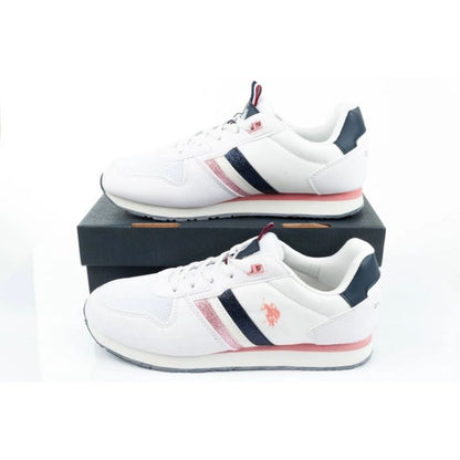 US Polo ASSN shoes. W NOBIK003A-WHI