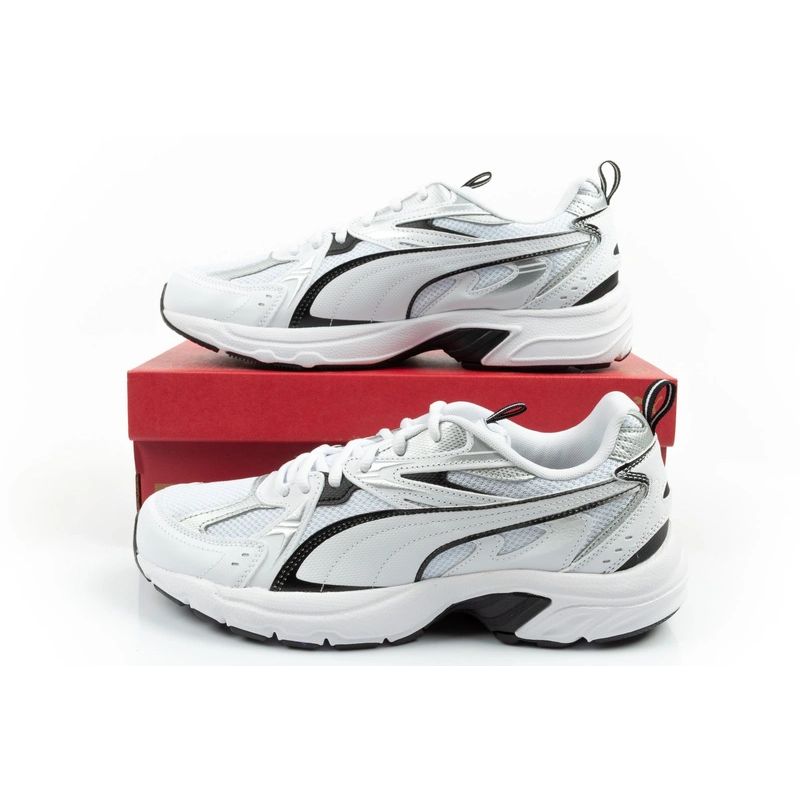 Puma men's sports shoes Milenio Tech sneakers white lightweight