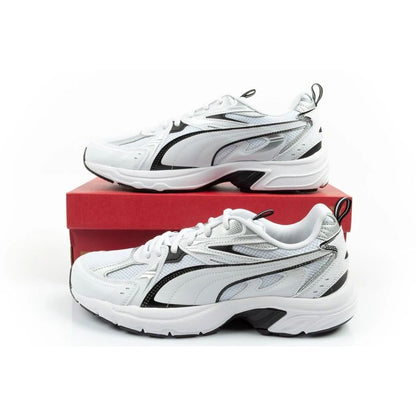Puma men's sports shoes Milenio Tech sneakers white lightweight
