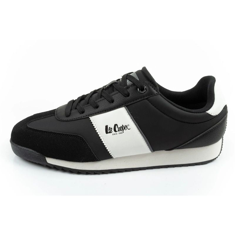 Lee Cooper sports shoes sneakers men's fashionable comfortable black