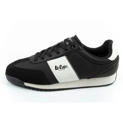 Lee Cooper sports shoes sneakers men's fashionable comfortable black