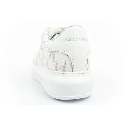 Karl Lagerfeld Kapri men's shoes sneakers natural leather white
