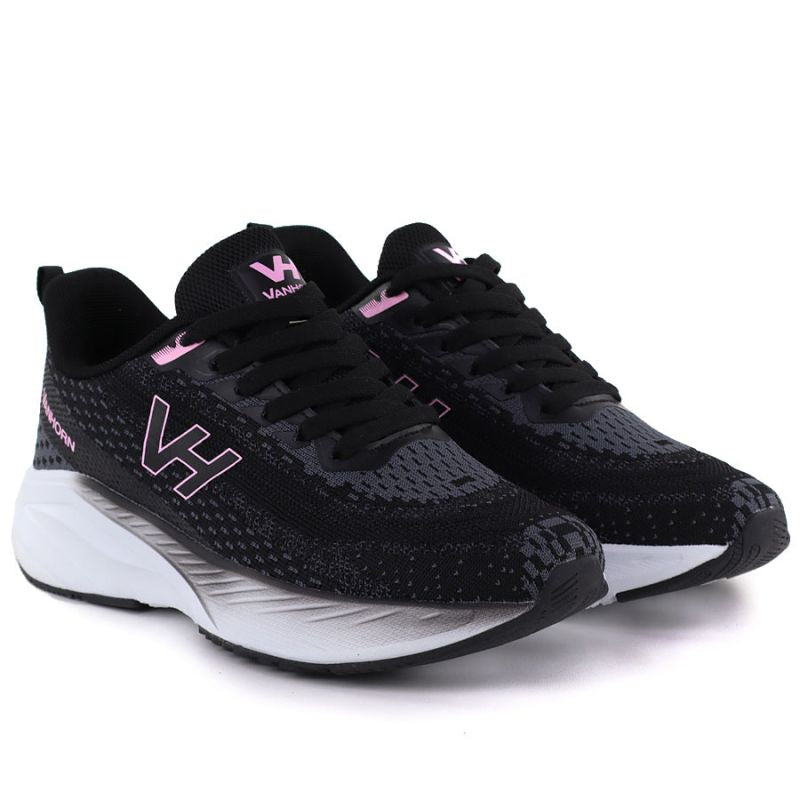 Vanhorn YW27308BK1 lightweight black sports shoes