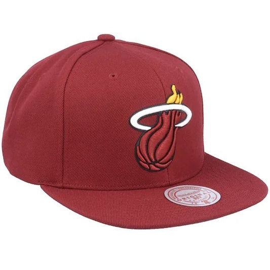 Mitchell & Ness NBA Miami Heat Top Spot Snapback Hwc Heat HHSS3256-MHEYYPPPMARO