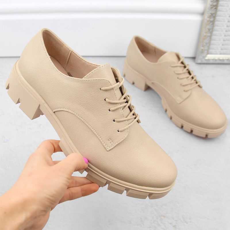 M.Daszyński W SAN33C beige shoes