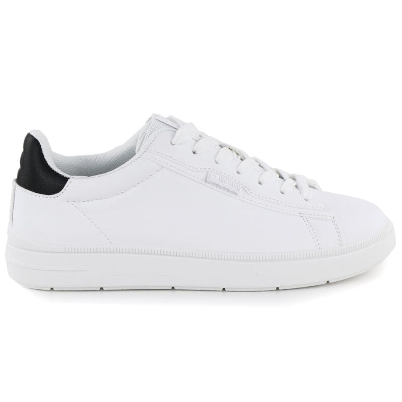 Men's eco-leather sports shoes, white, Big Star TT174331