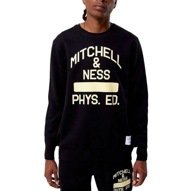 Mitchell & Ness Branded Fashion Graphic Crew M FCPO5532-MNNYYPPPBLCK sweatshirt