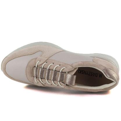 Women's sports shoes classic beige M.Daszyński MR24129