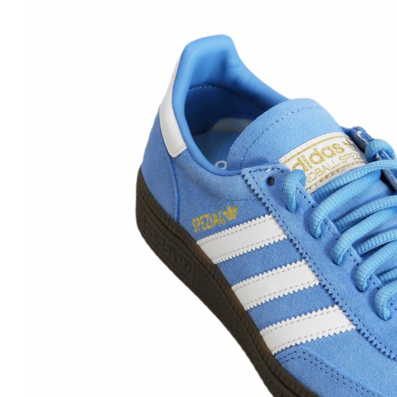 Adidas Handball Spezial Kids Light Blue / Cloud White youth women's sports shoes - JI2902