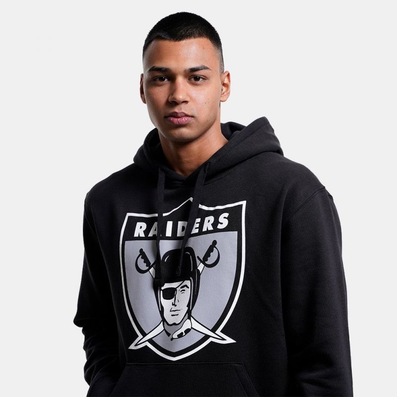 Mitchell & Ness Nfl Team Logo Hoody Oakland Raiders M HDSSINTL1052-ORABLCK